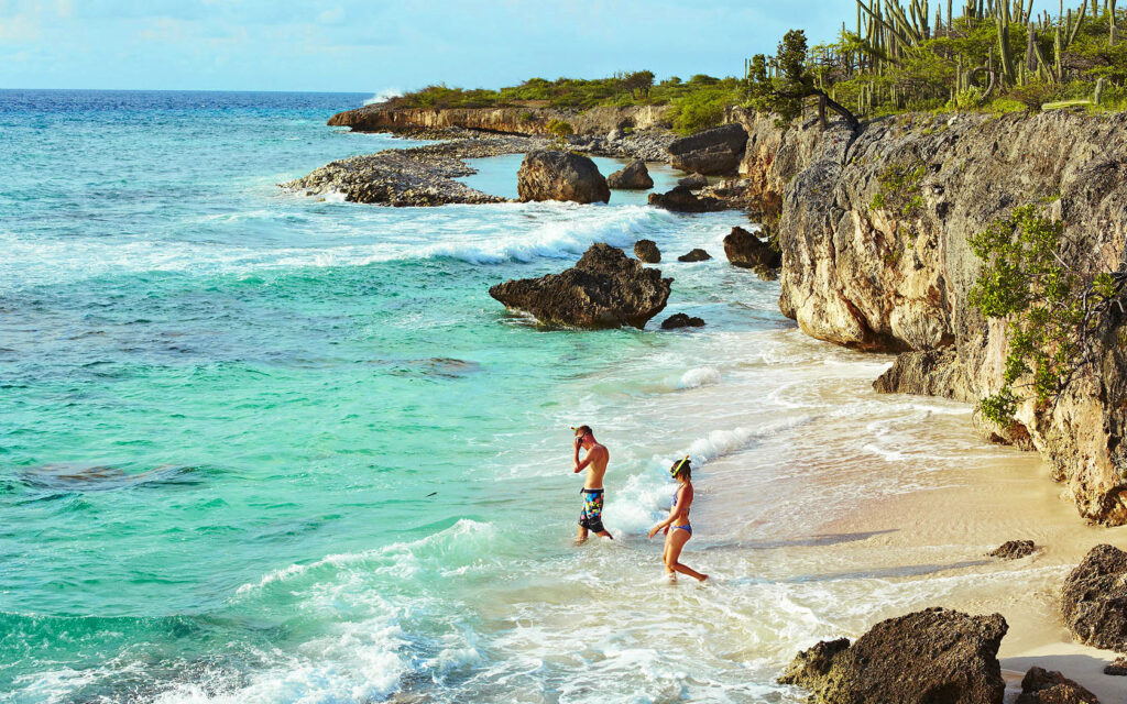 Bonaire strand snorkelen