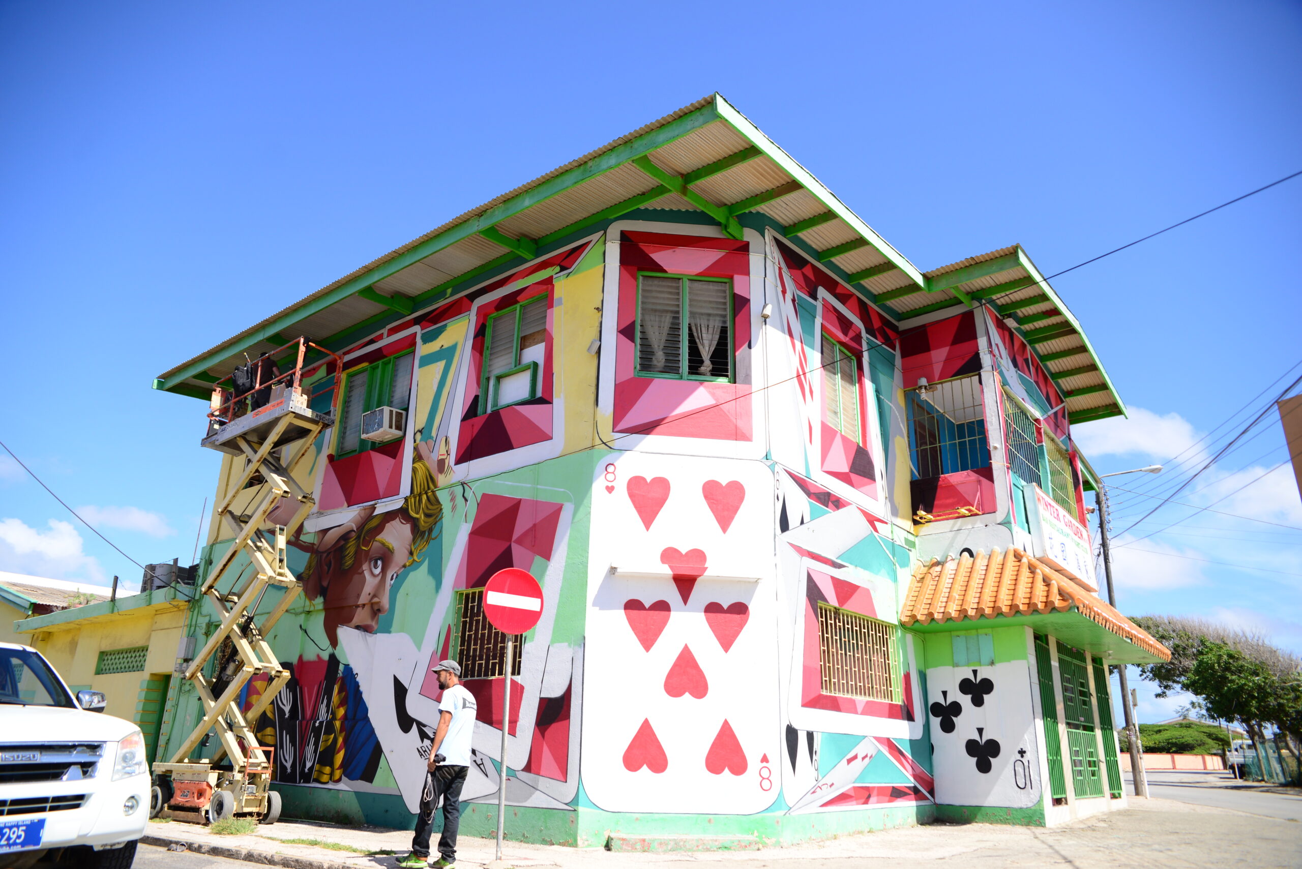 Aruba muurschildering cultuur