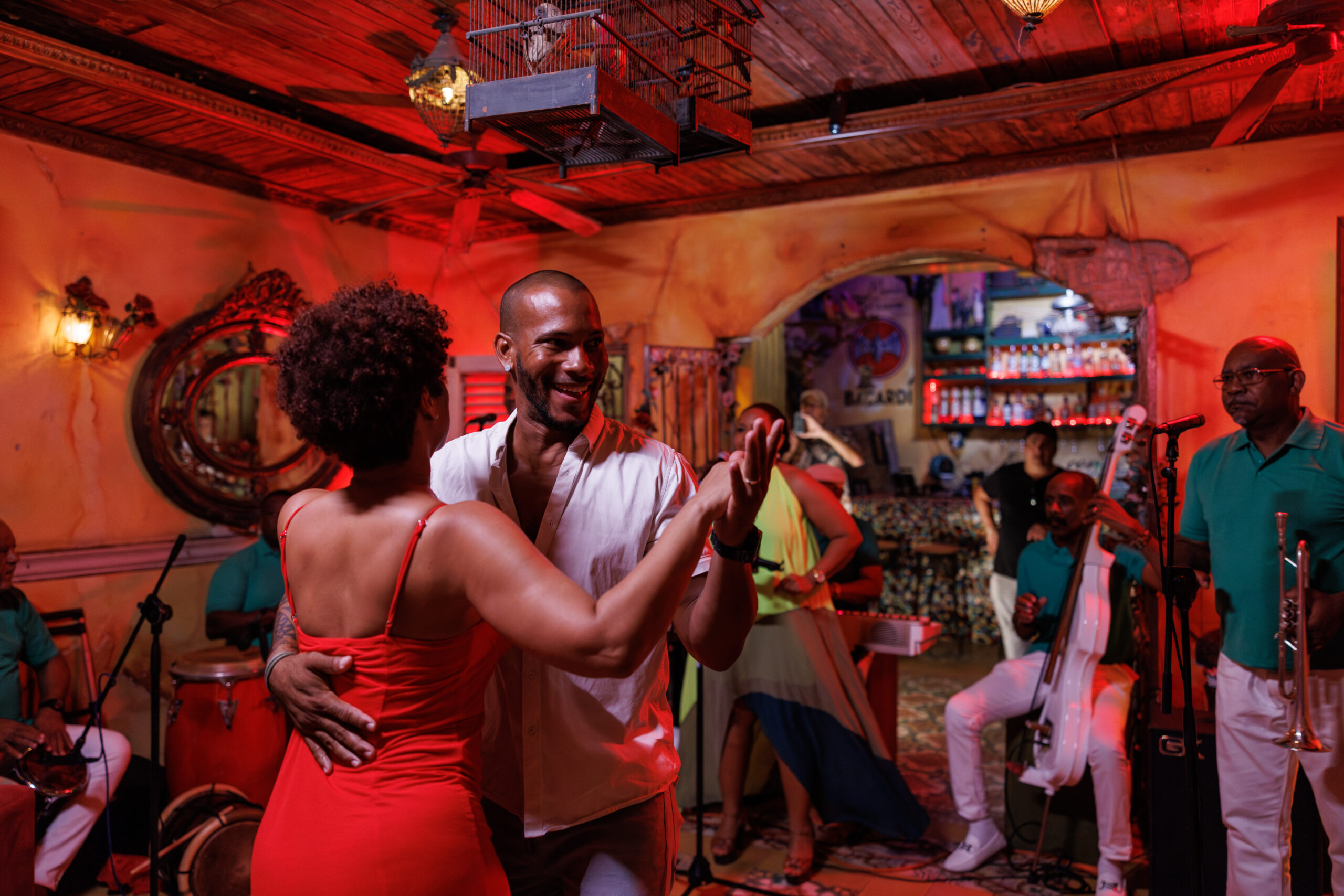 Curacao Punda Willemstad Gezelligheid Dansen