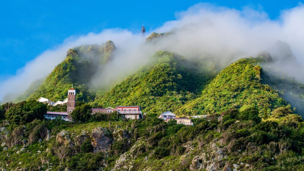 Saba, hells gate, mount scenery achtergrond, berg, natuur