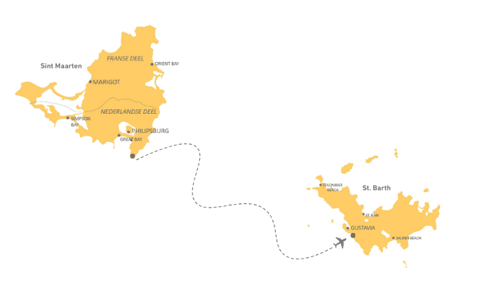 combinatiereis-sint-maarten-st-barth-reisroute