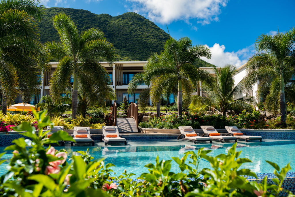 Golden Rock Resort Sint Eustatius Statia the Quill Luxe Zwembad Kamers