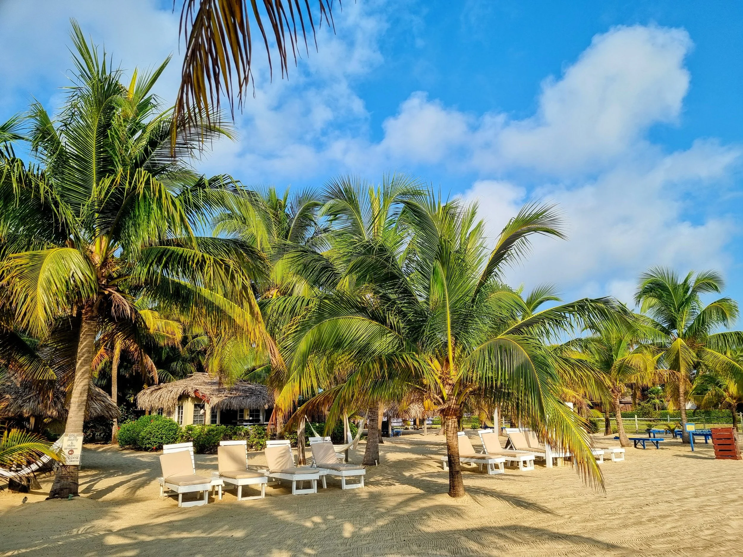 Caribbean Beach Cabana Belize