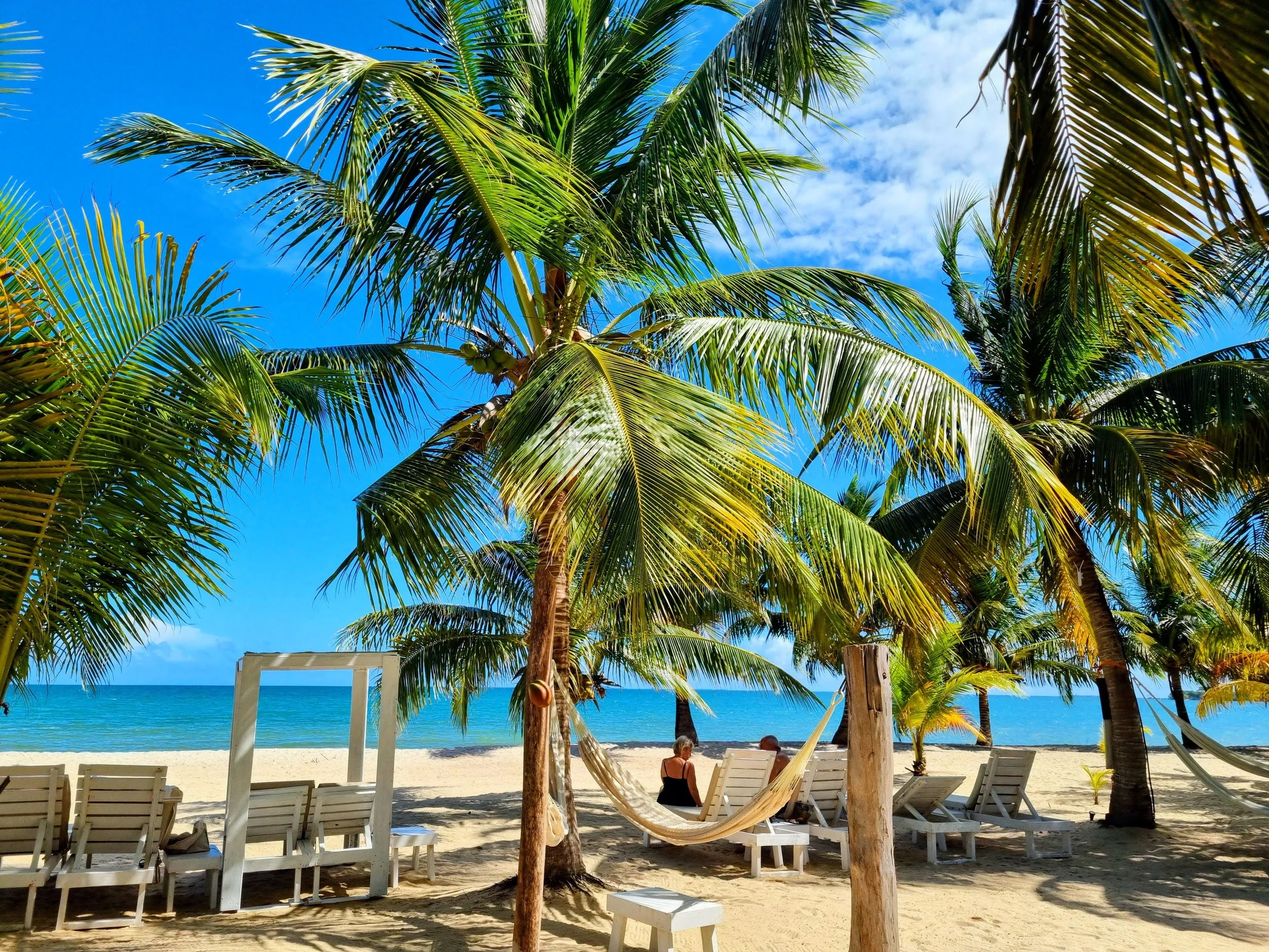 Caribbean Beach Cabana Belize