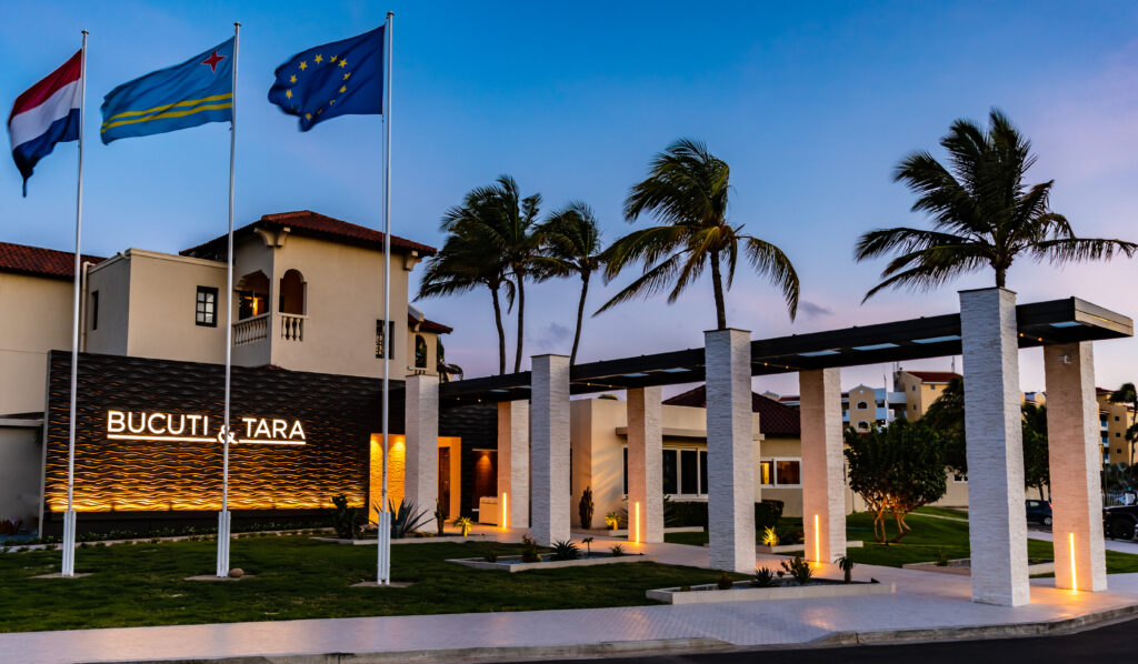 Bucuti & Tara Beach Resort Aruba Eagle Beach Entree