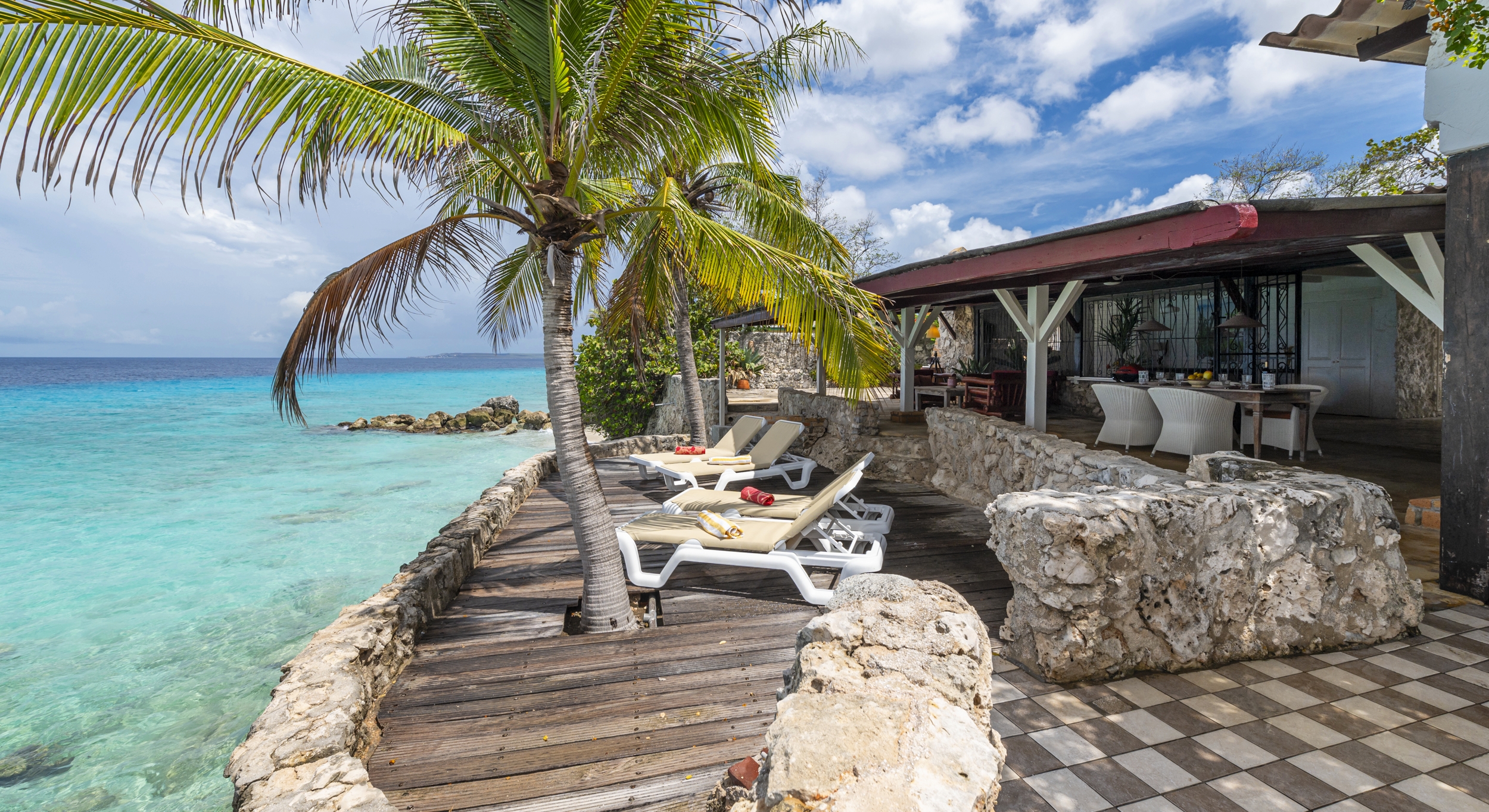 Sun reef, curacao, accommodatie aan zee, appartementen, slaapkamer,