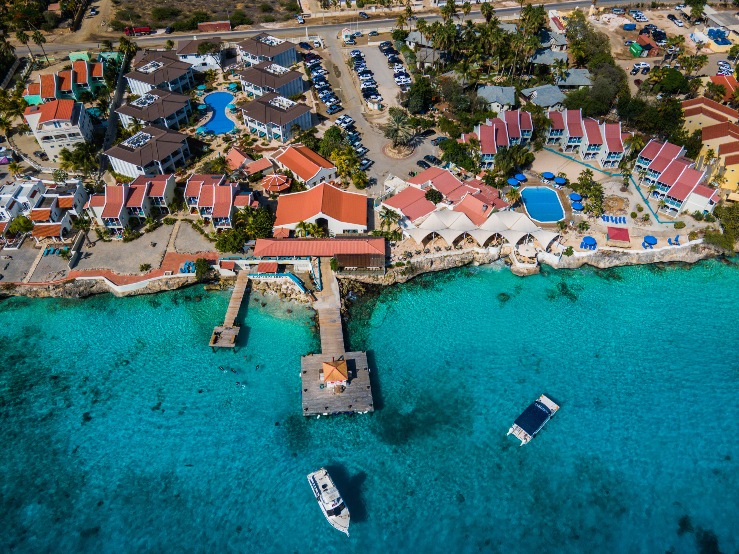 Captain Don Habitat Bonaire Resort Duiken Zee Oceanfront Kamer Appartementen
