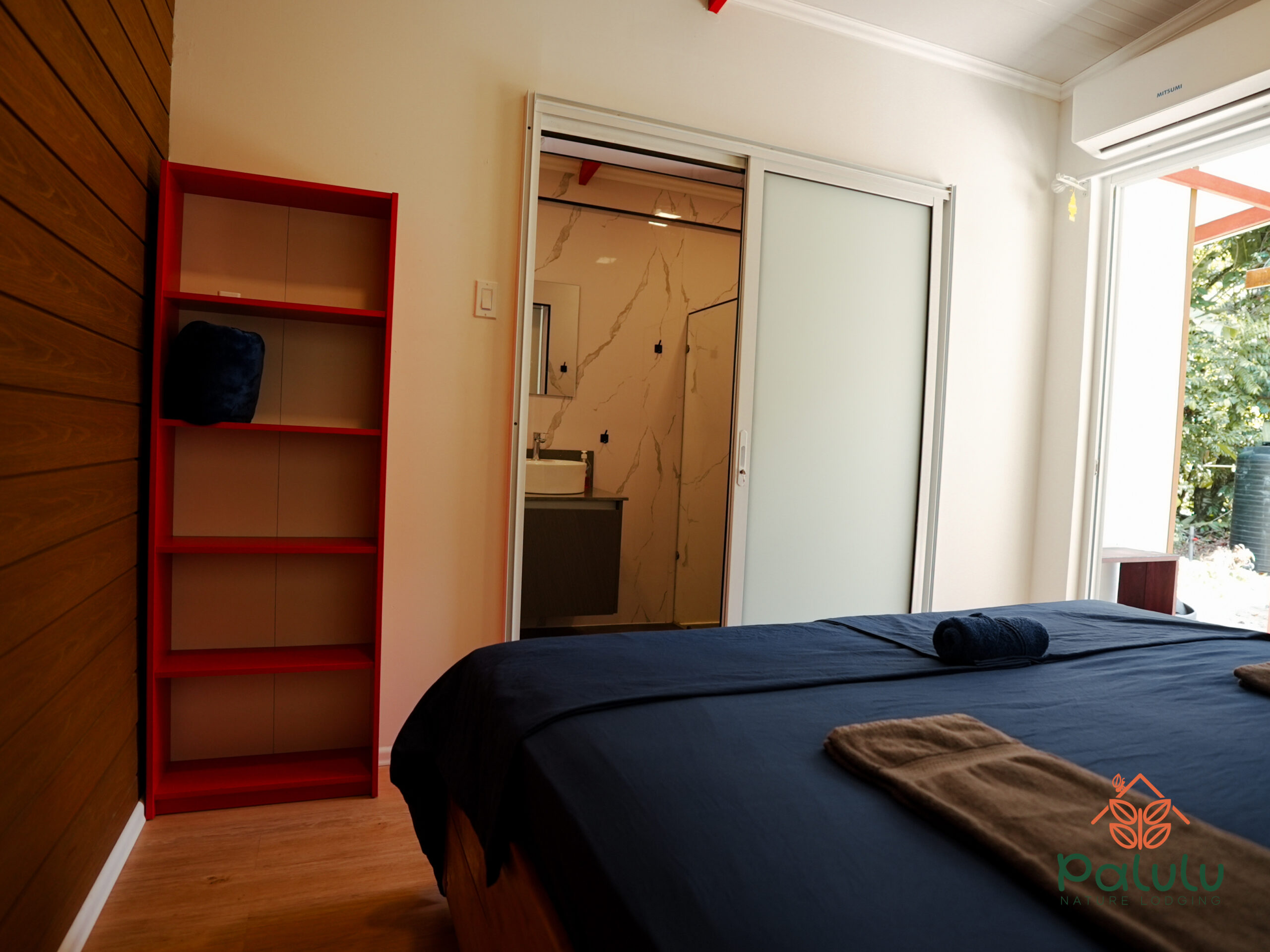 Palulu accommodatie, Suriname, natuur, cabana
