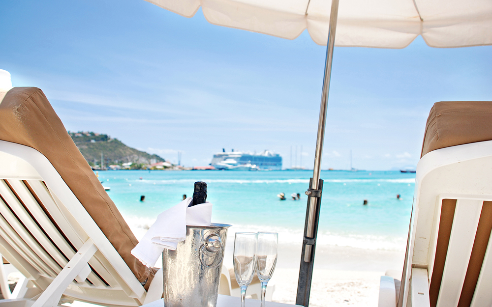 Holland House Beach Hotel Sint Maarten Strand Beach