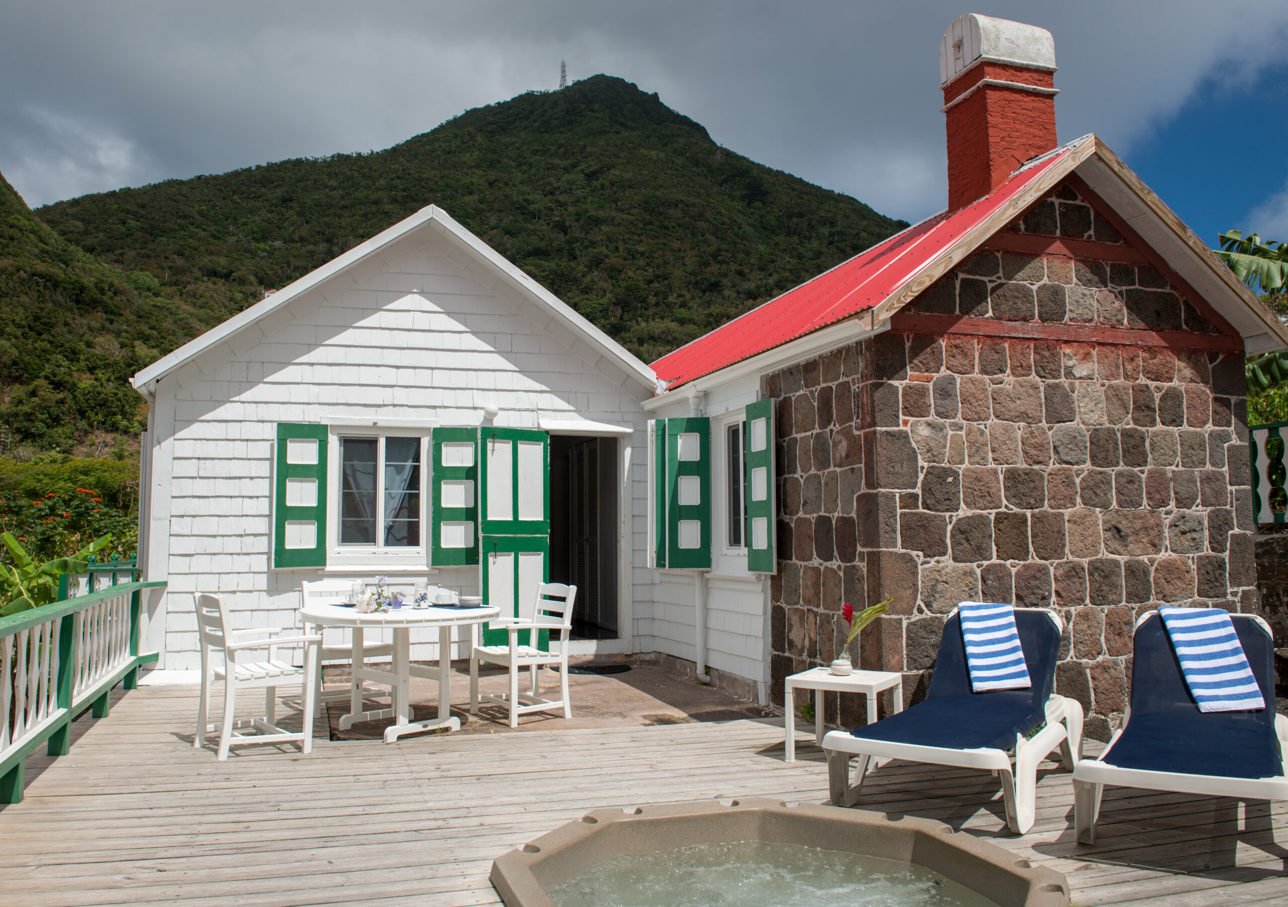 Juliana's Hotel Saba Cottage Terras