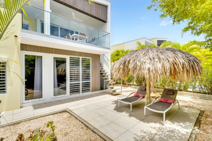 Delfins Recidenses Bonaire Villa, terras