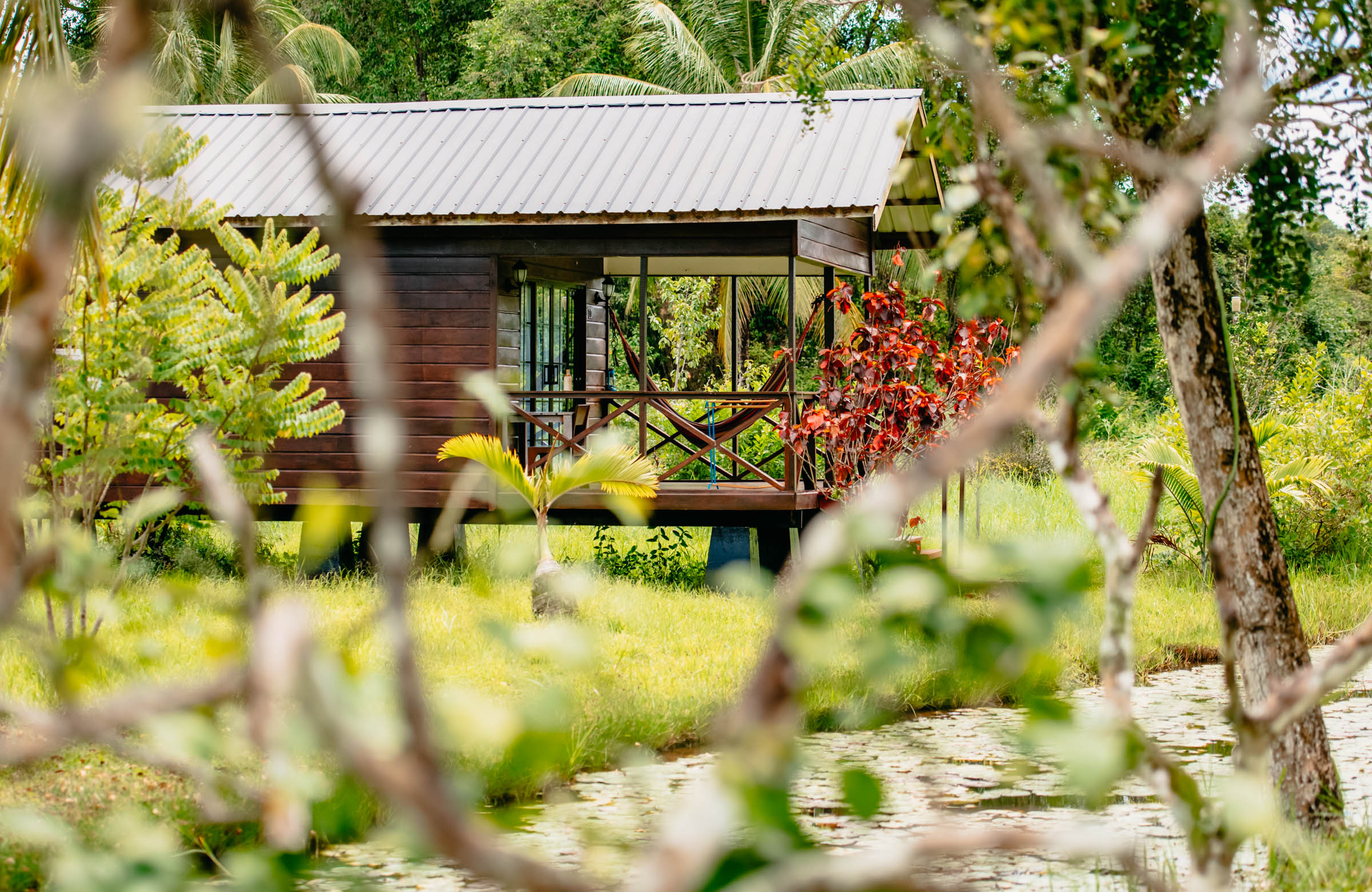 Accommodatie, Suriname, Frederiksdorp, cabana small klein