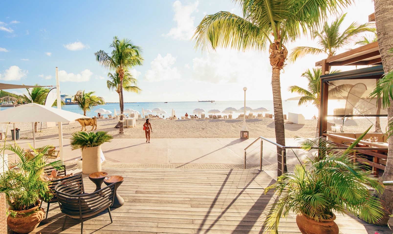 Holland House Beach Hotel Sint Maarten Strand Beach