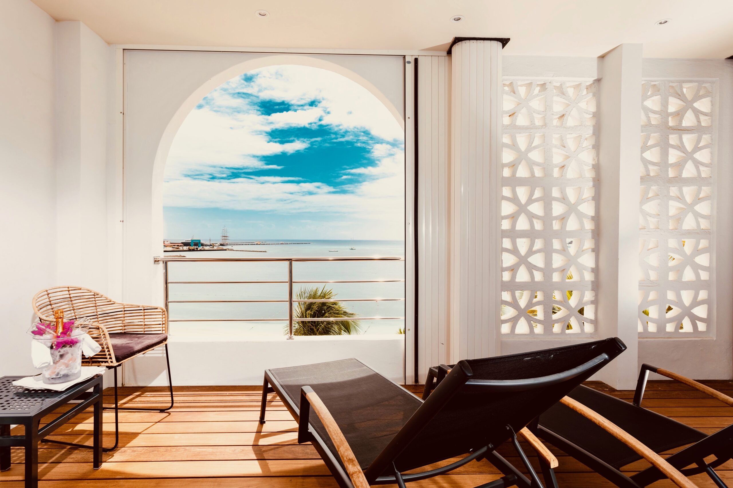 Holland House Beach Hotel Sint Maarten Uitzicht Kamer