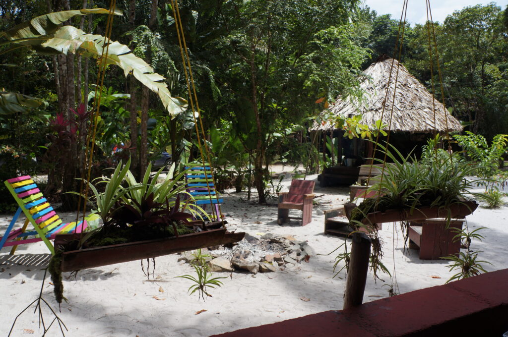 Palulu accommodatie Suriname, camping