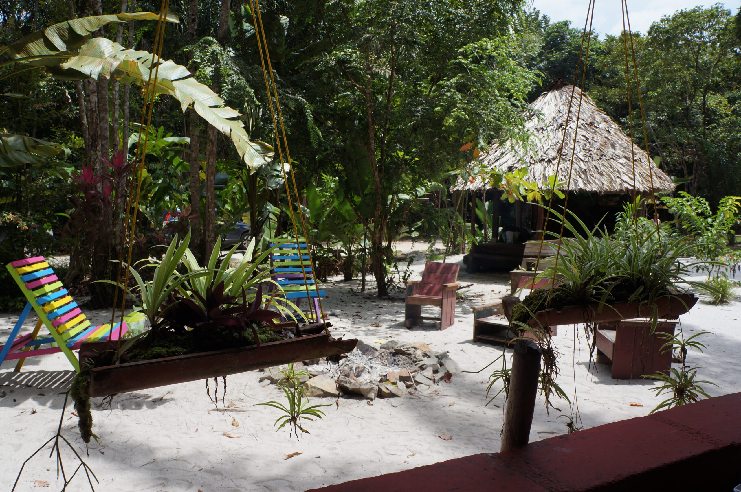 Palulu accommodatie Suriname, camping