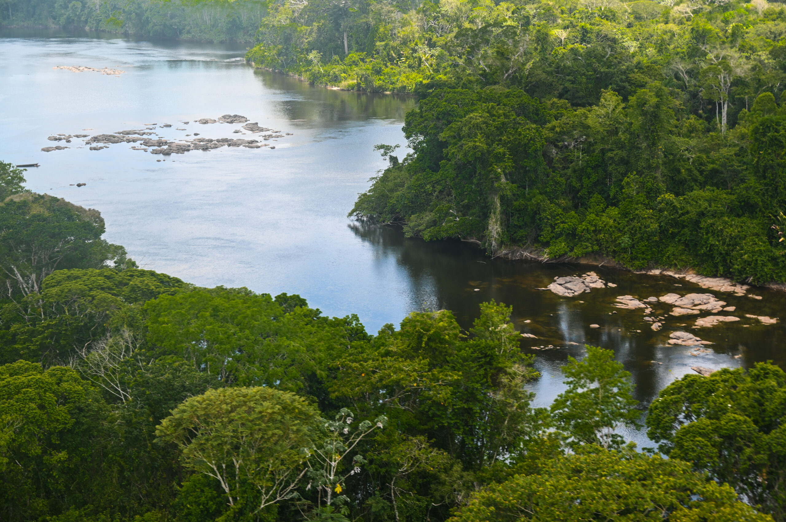 Palumeu, accommodatie Suriname, rivier