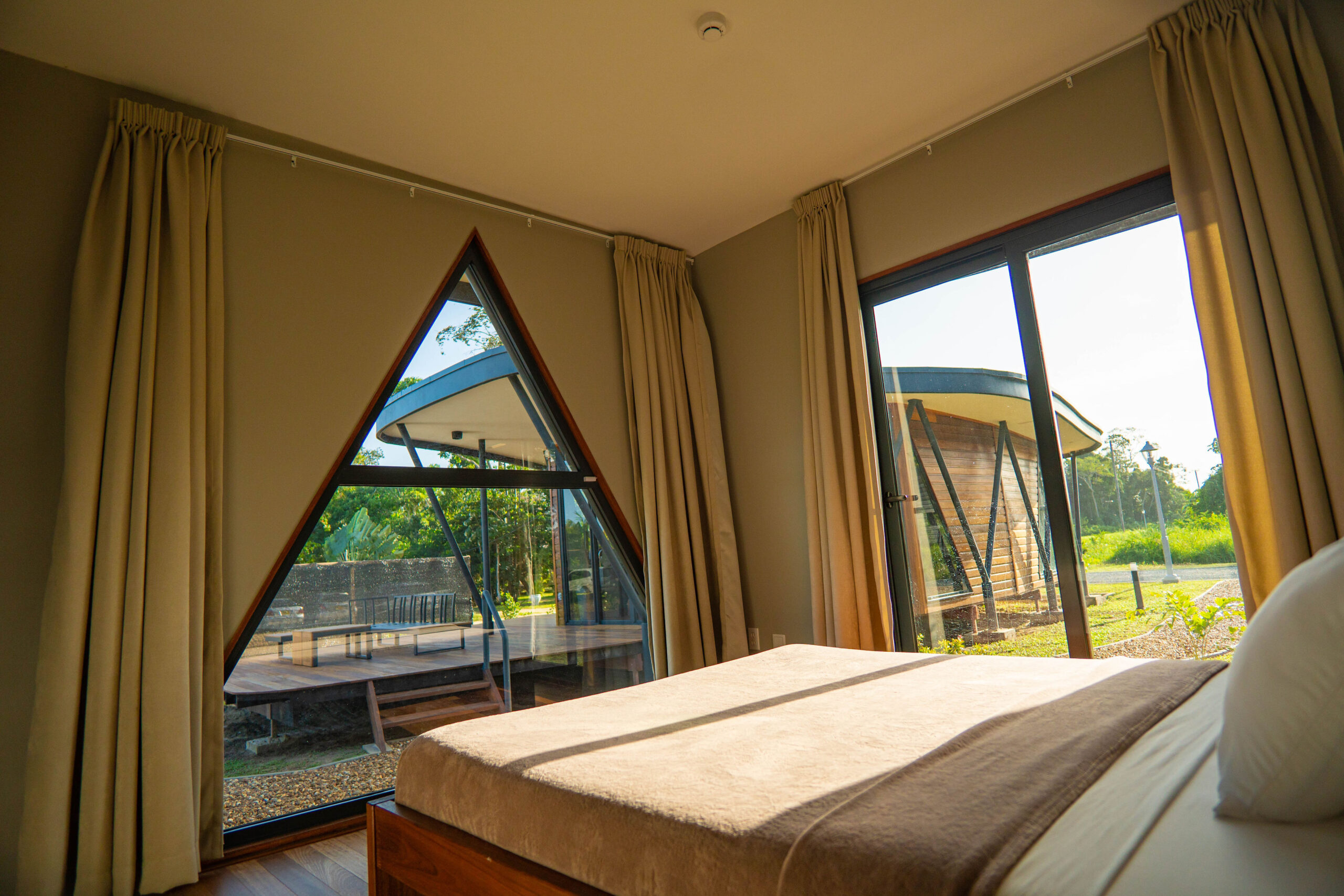 Houttuyn, accommodatie, Riverside suite, slaapkamer