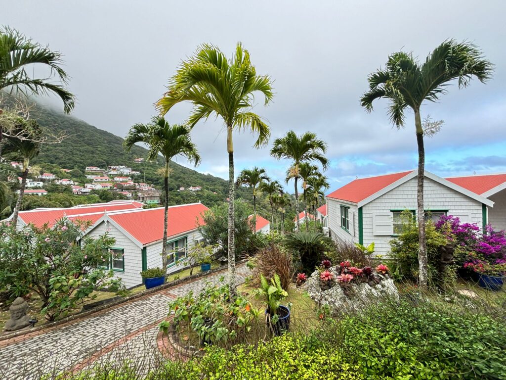 Saba the Cottage Club Uitzicht huisjes cottages