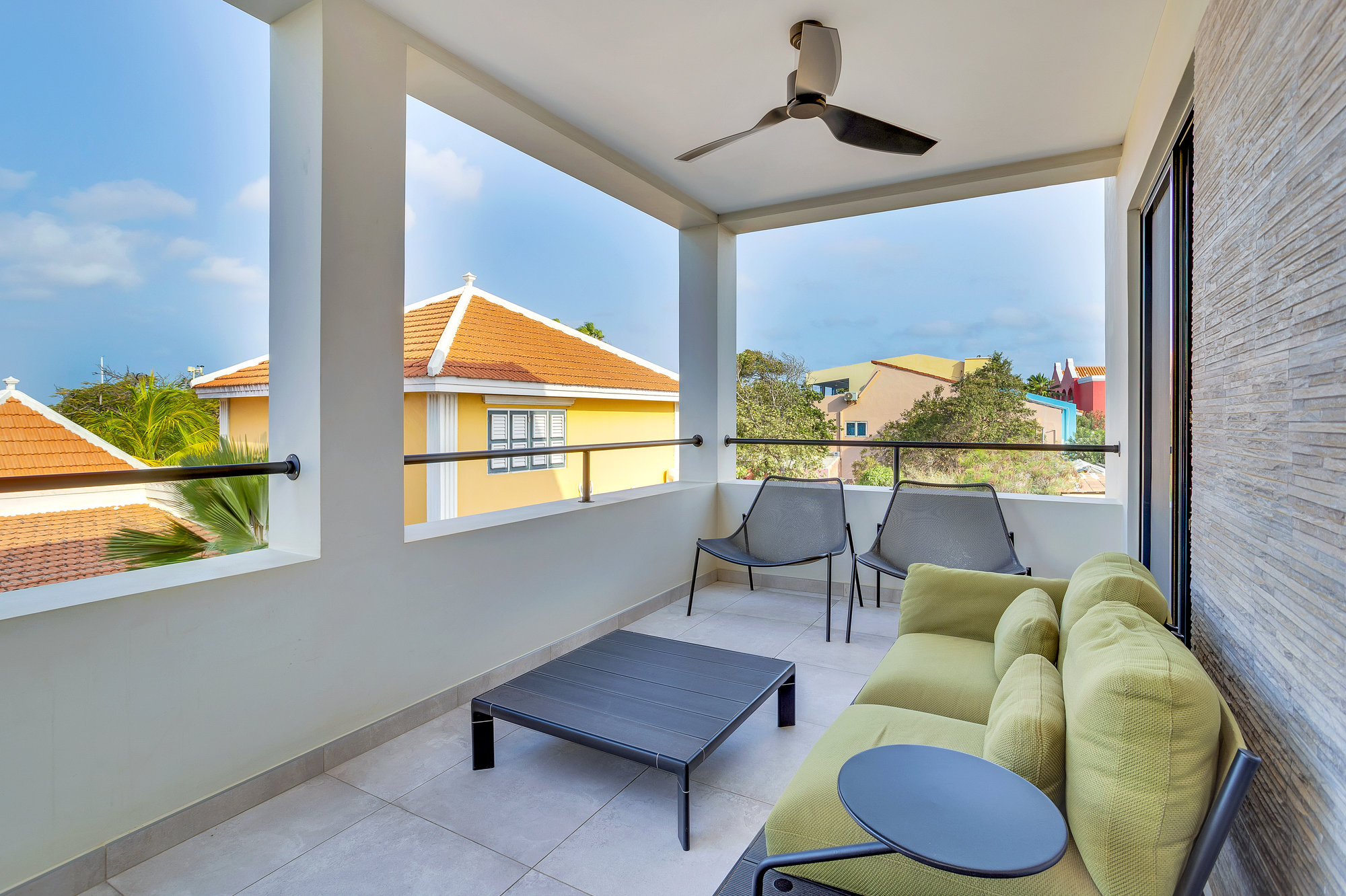 Senses Hotel Bonaire uitizicht appartement