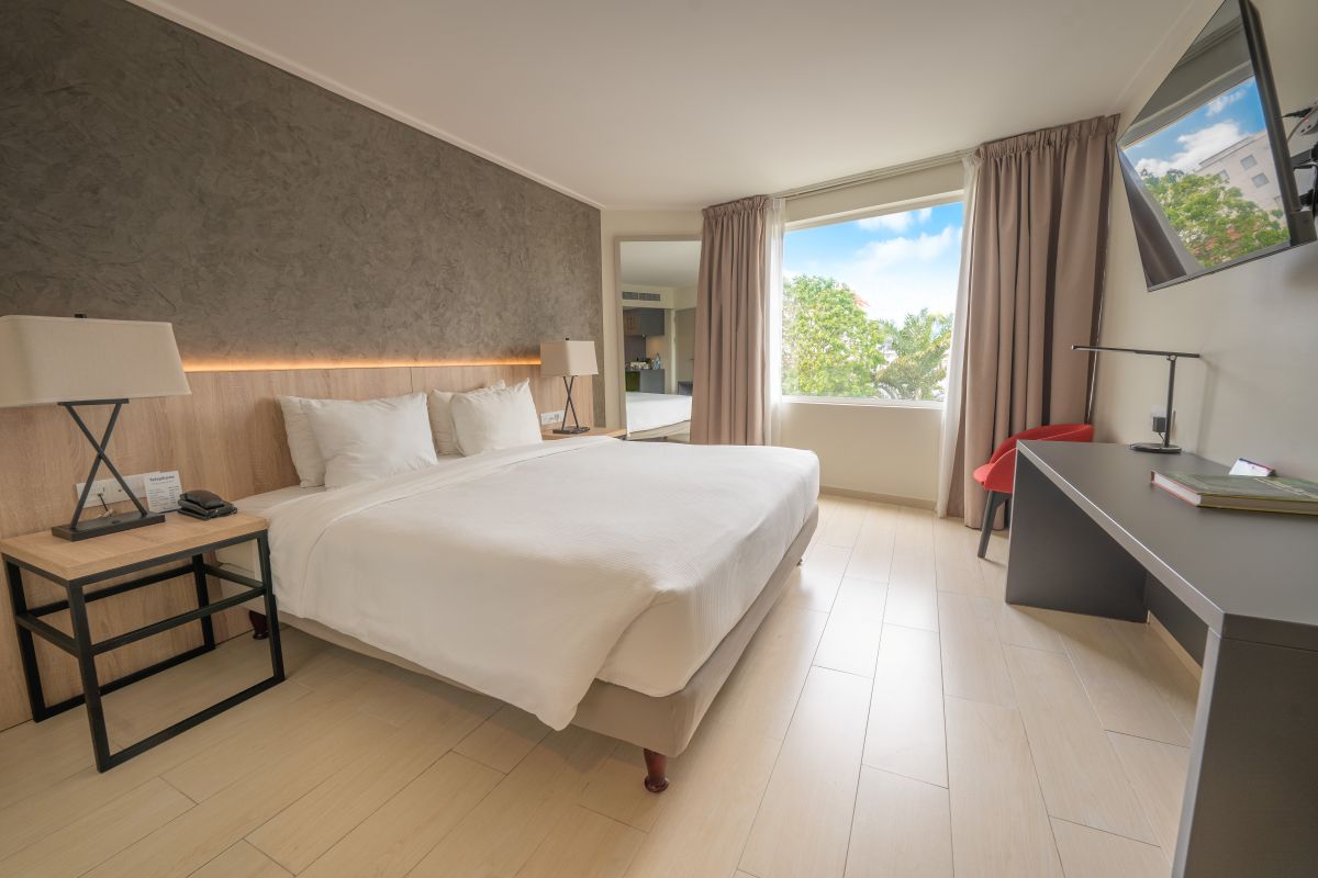 Suriname Paramaribo Torarica Resort Kamer Standaard Kingbed