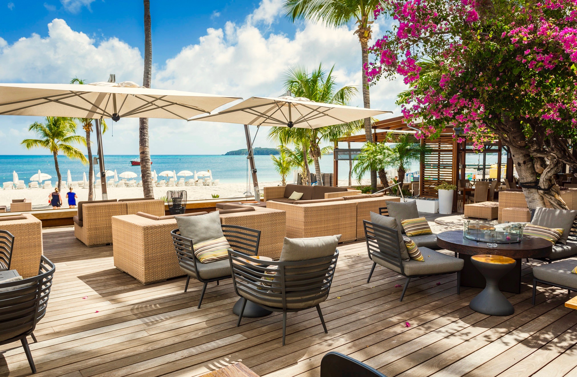 Holland House Beach Hotel Sint Maarten Little Bay Restaurant