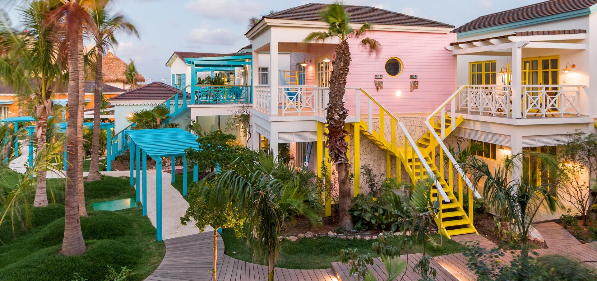 Boardwalk Boutique Hotel Aruba, accommodatie, kleurrijk