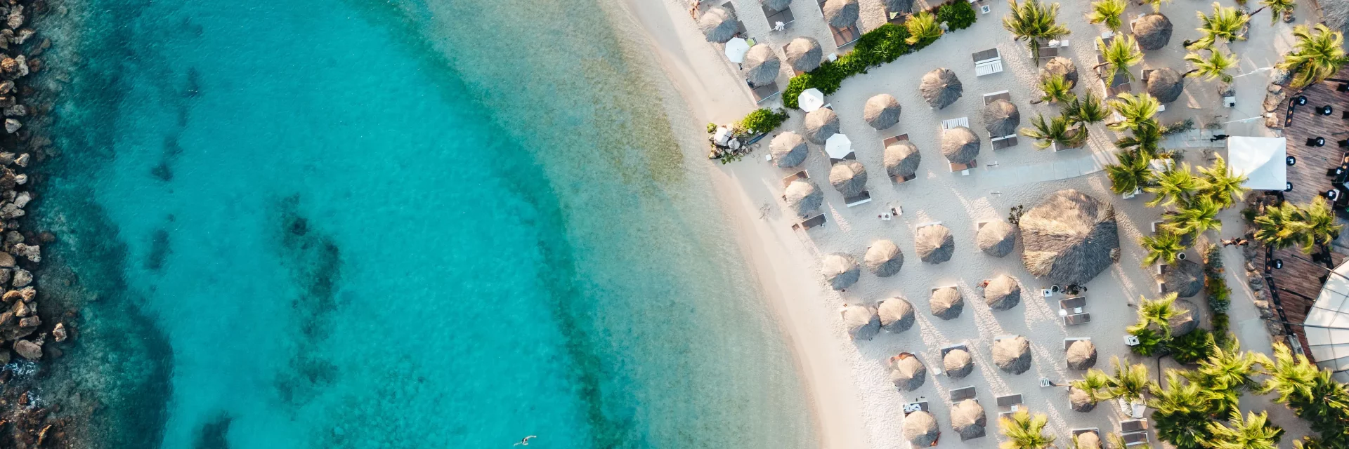 Bon Bini Resort Curacao Cabana Beach Mambo Strand Zee