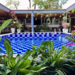 Holland Lodge-Suriname-Paramaribo-accommodatie-zwembad met terras