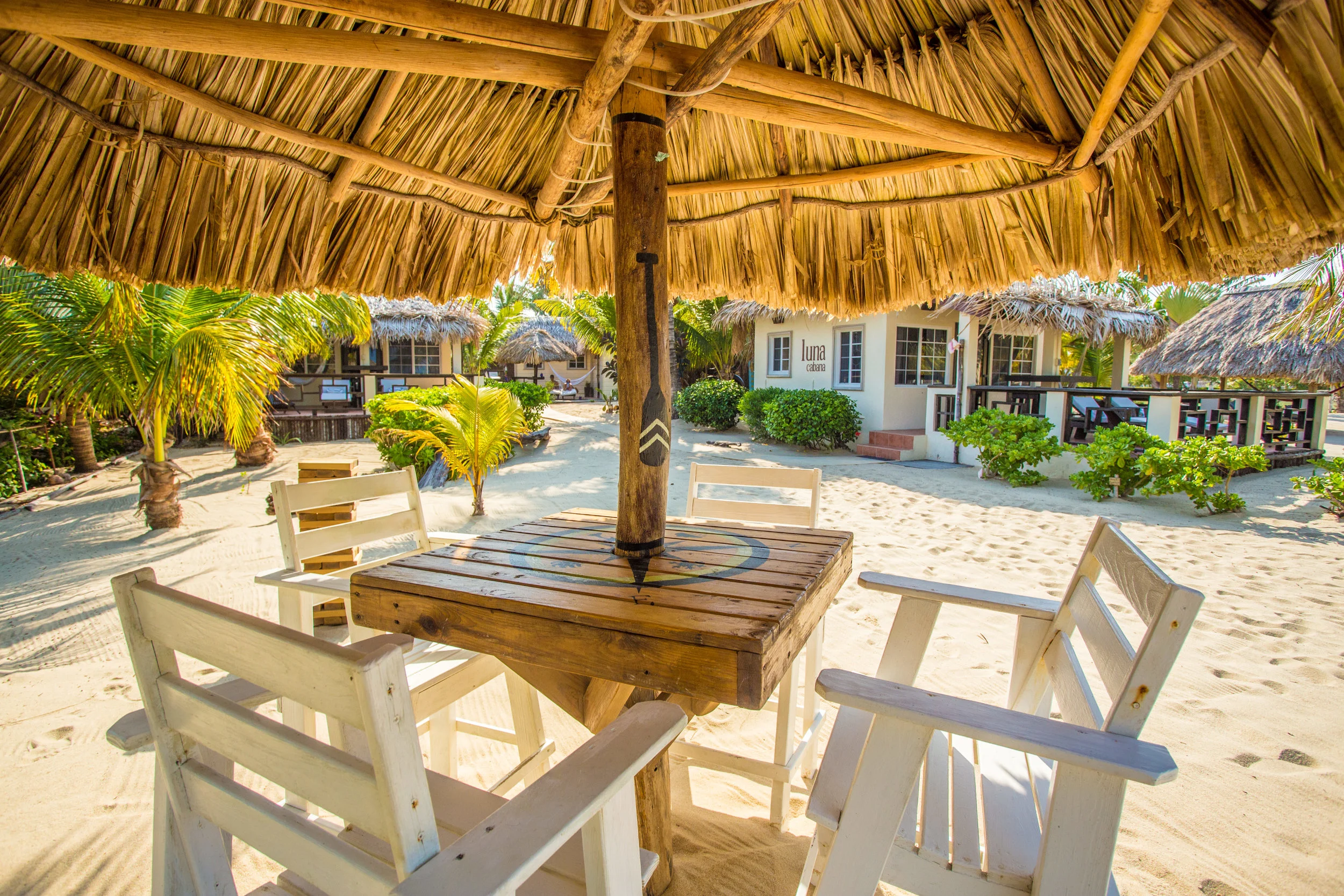 Caribbean Beach Cabana Belize