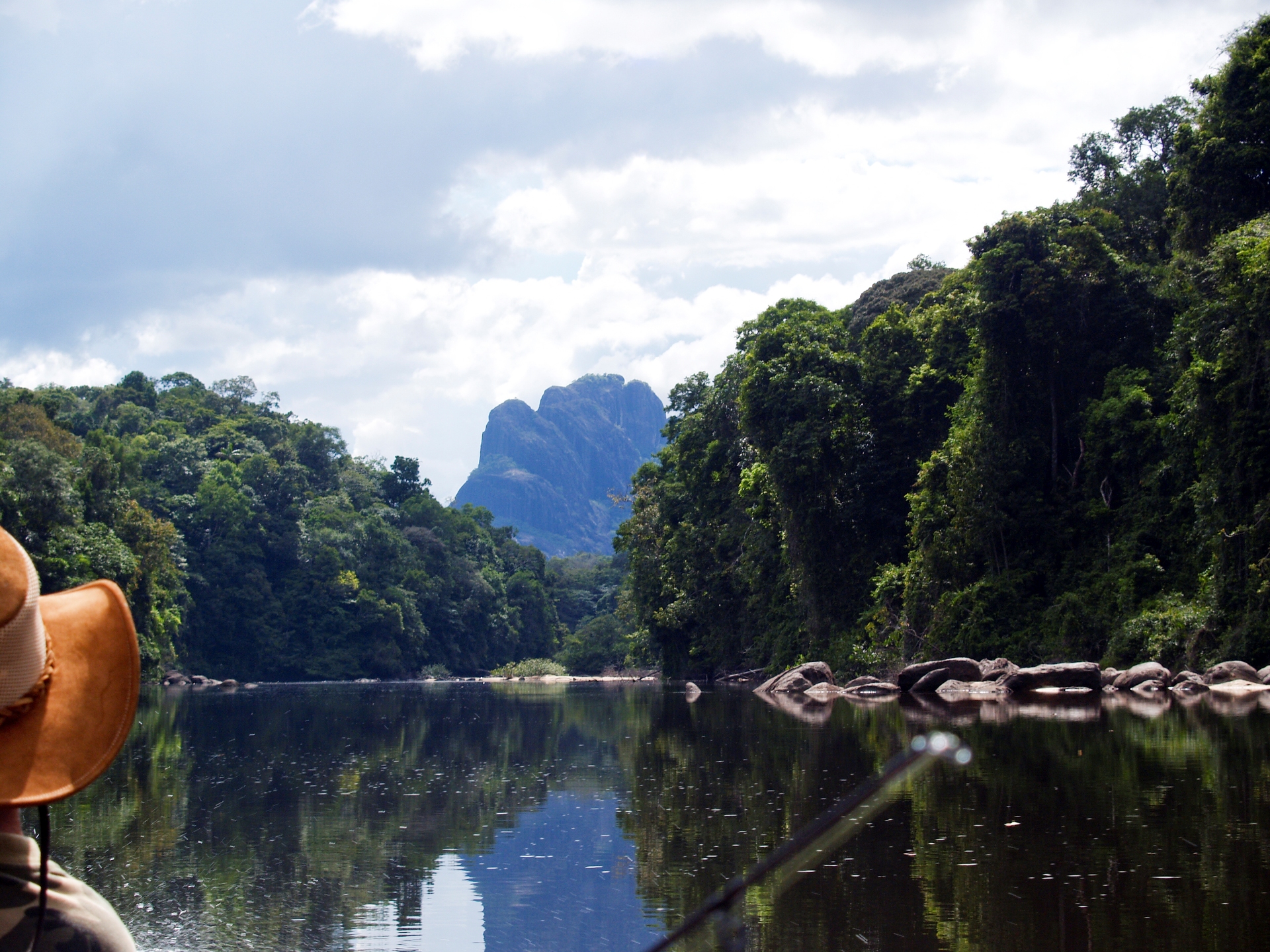 Palumeu, accommodatie Suriname, rivier