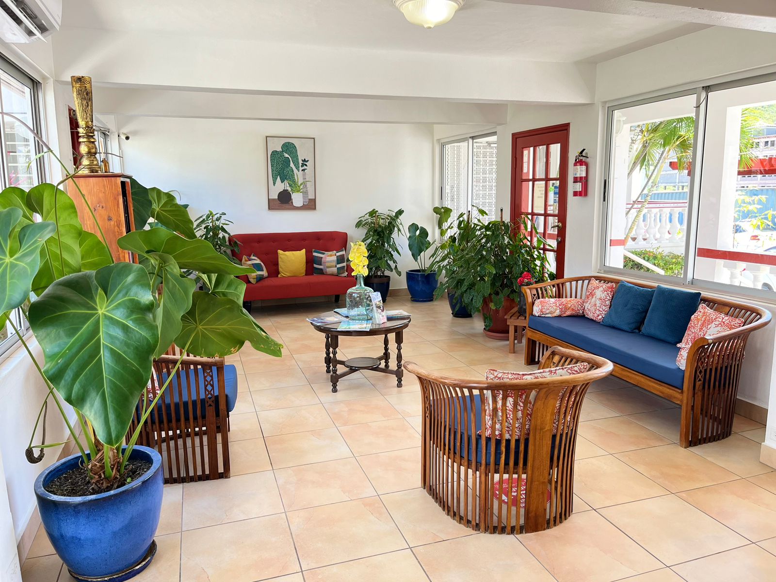 lesperance-Sint maarten-Saint Martin-accommodatie-receptie