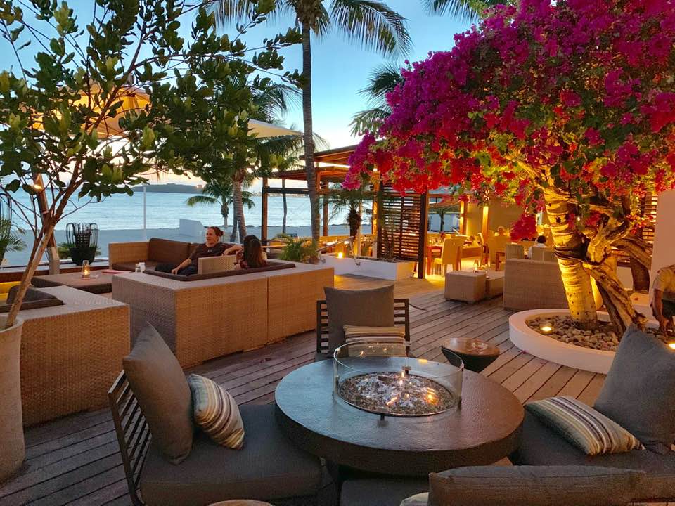 Lounge Holland House Beach Hotel Sint Maarten Restaurant