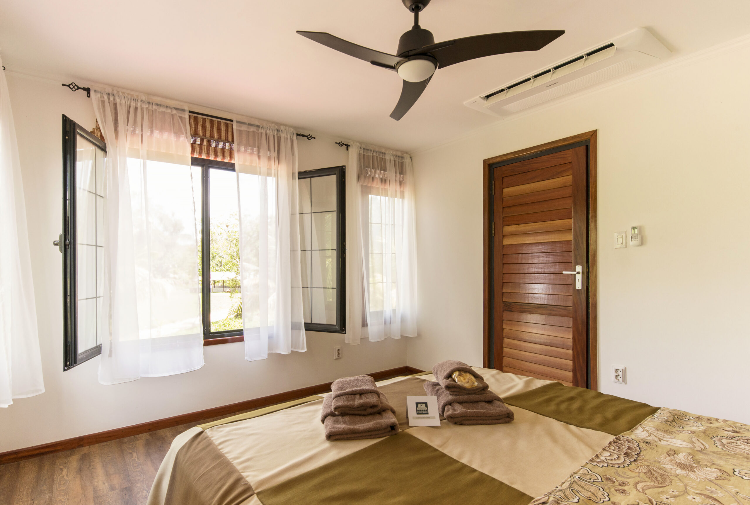 Peperpot, accommodatie Suriname, slaapkamer