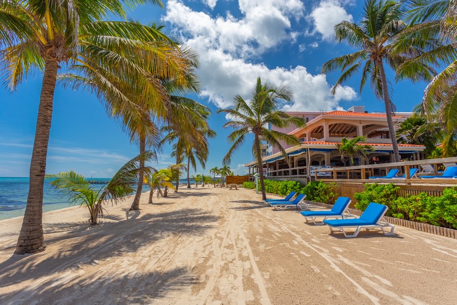 Sun Breeze Hotel San Pedro Belize Vakantie Abergris Caye Resort