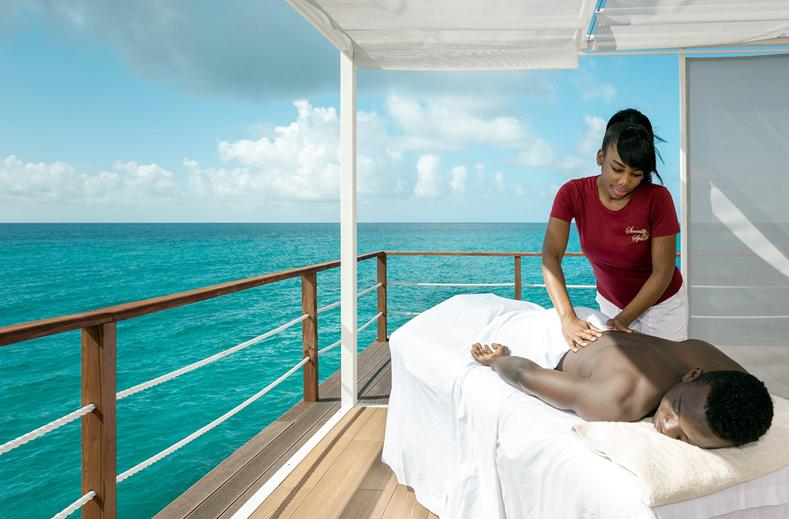 sonesta-ocean-point-resort-Sint maarten-appartement-aan zee-massage-ontspannen