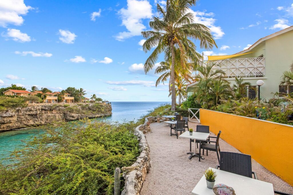 Scuba Lodge Curacao, terras, uitzicht