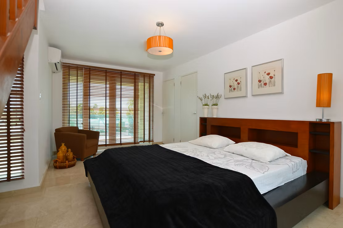 Merlot villa's Aruba slaapkamer