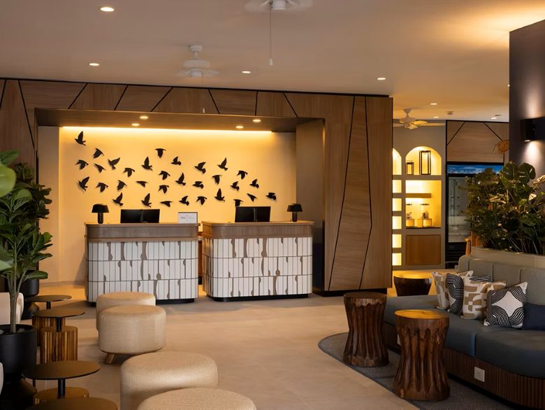 Voco Surfside Aruba accommodatie Oranjestad receptie