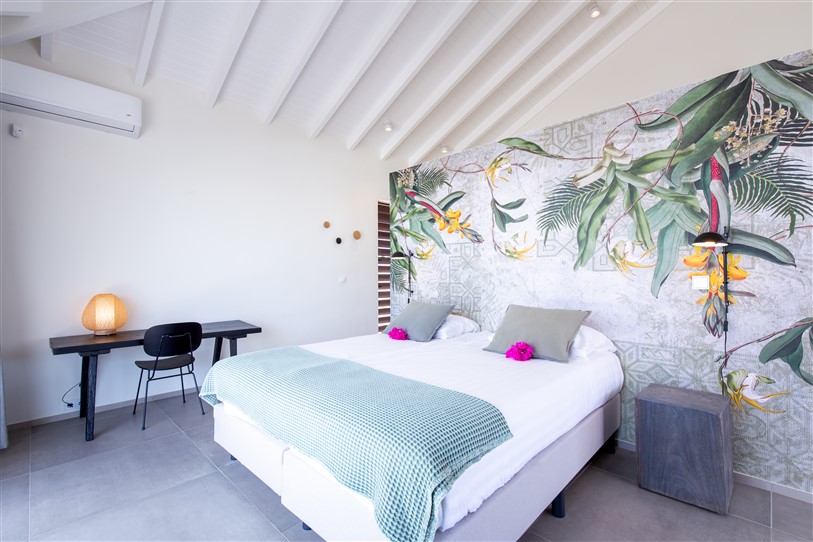 Villa huren curacao villa Wide Ocean slaapkamer