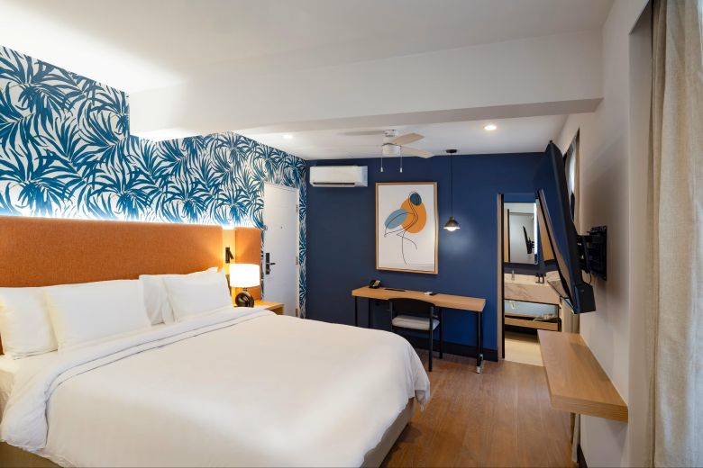 Voco Surfside Aruba accommodatie Oranjestad slaapkamer