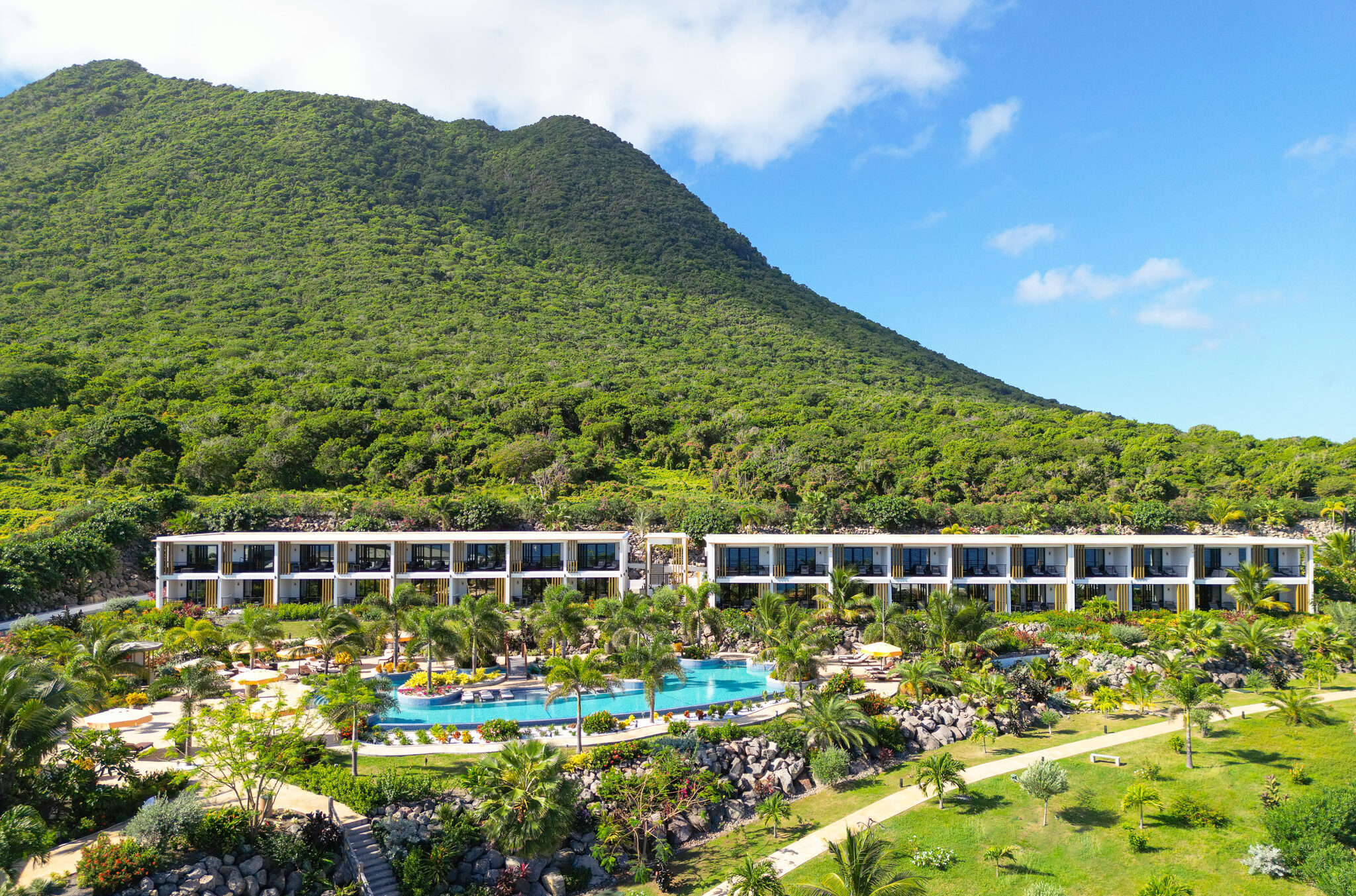Golden Rock Resort Sint Eustatius Statia the Quill Luxe Zwembad Kamers
