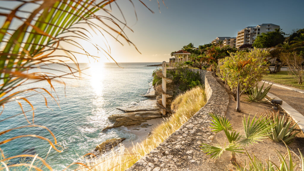Sint Maarten Cupecoy beach, stranden