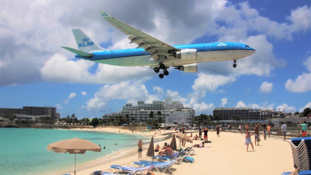 Sint Maarten, Maho beach, stranden