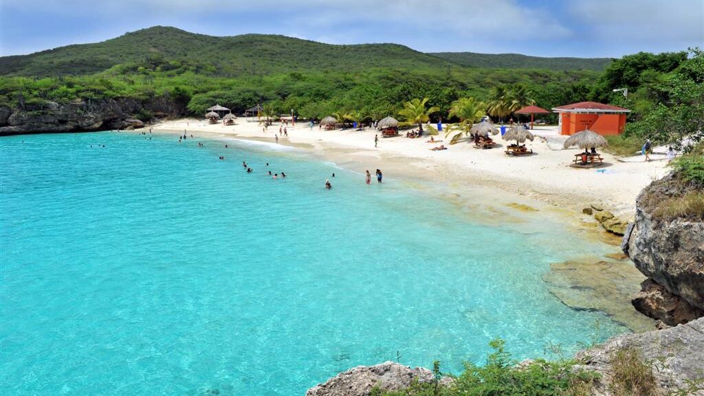 Strand, baai Grote Knip Westpunt Curacao