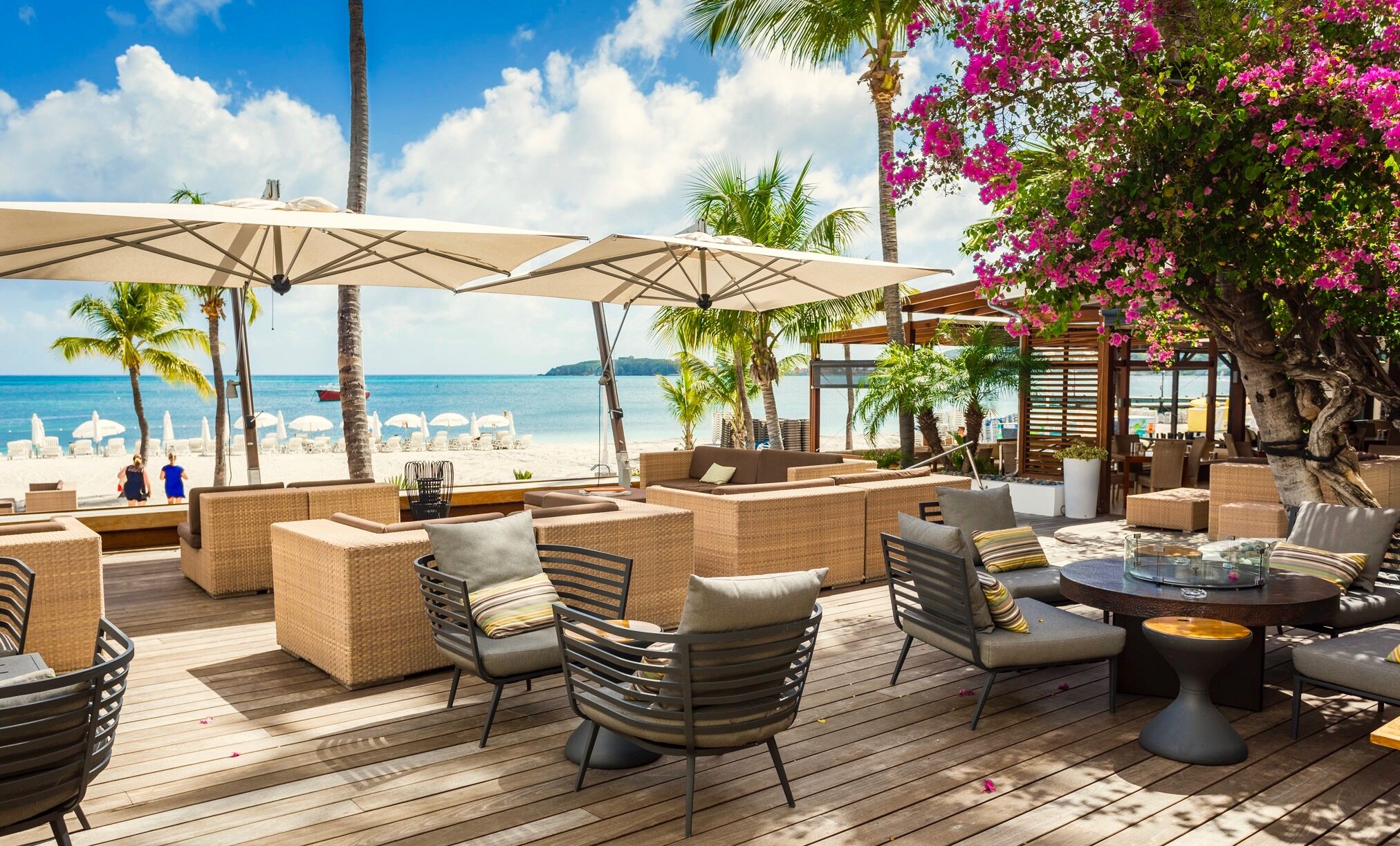 Holland House Beach Hotel Sint Maarten Little Bay Restaurant