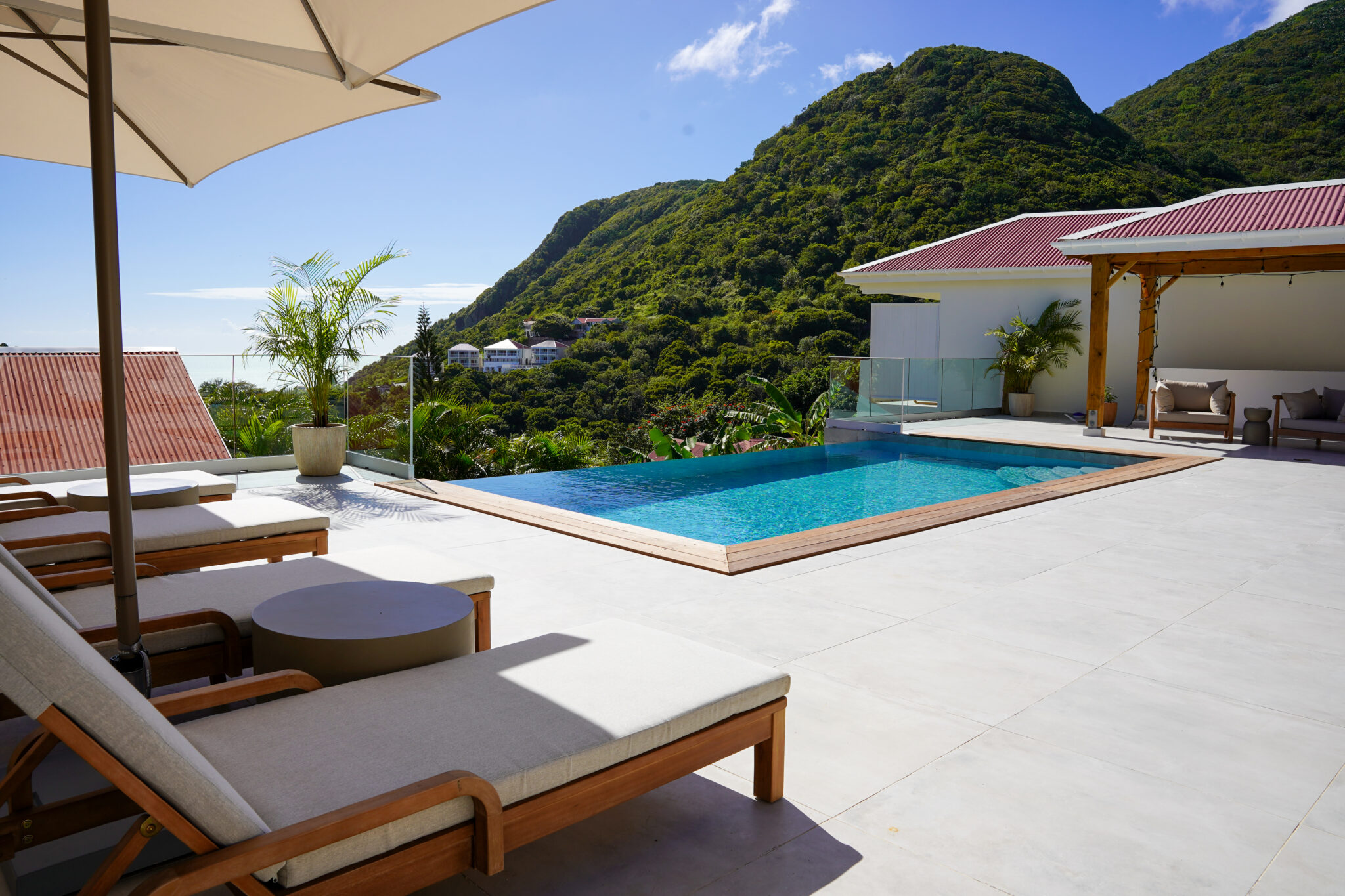 Scenery Hotel Saba Zwembad Uitzicht Luxe Boutique Hotel Nature