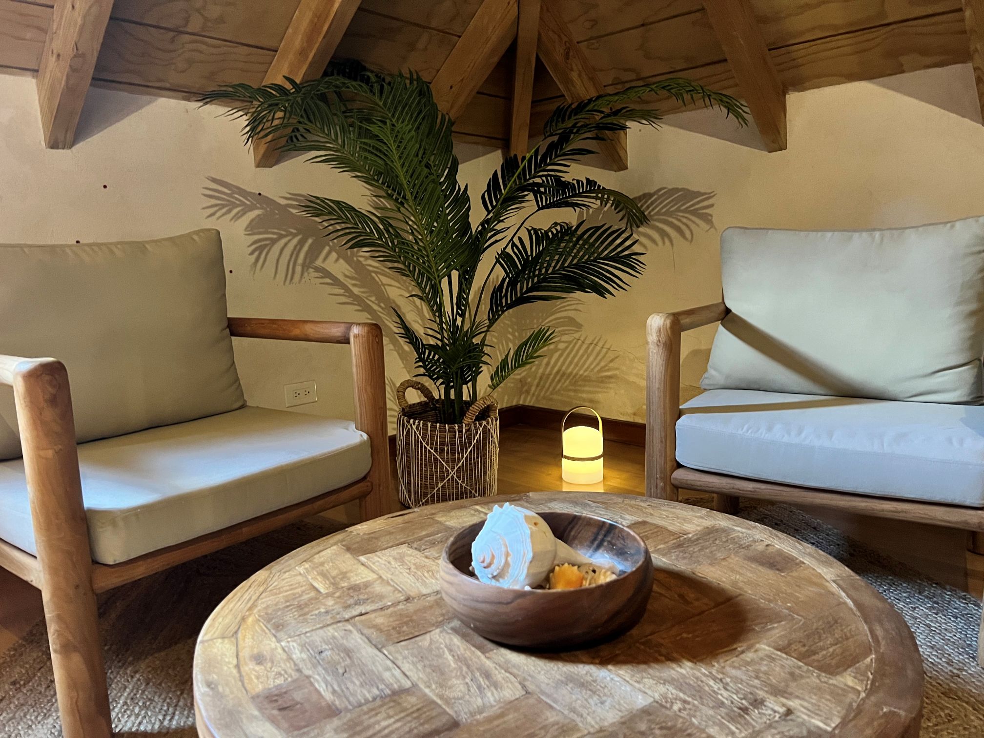 Sint Eustatius Barrelhouse Suite Woonkamer Appartement Oceanfront Statia Woonkamer