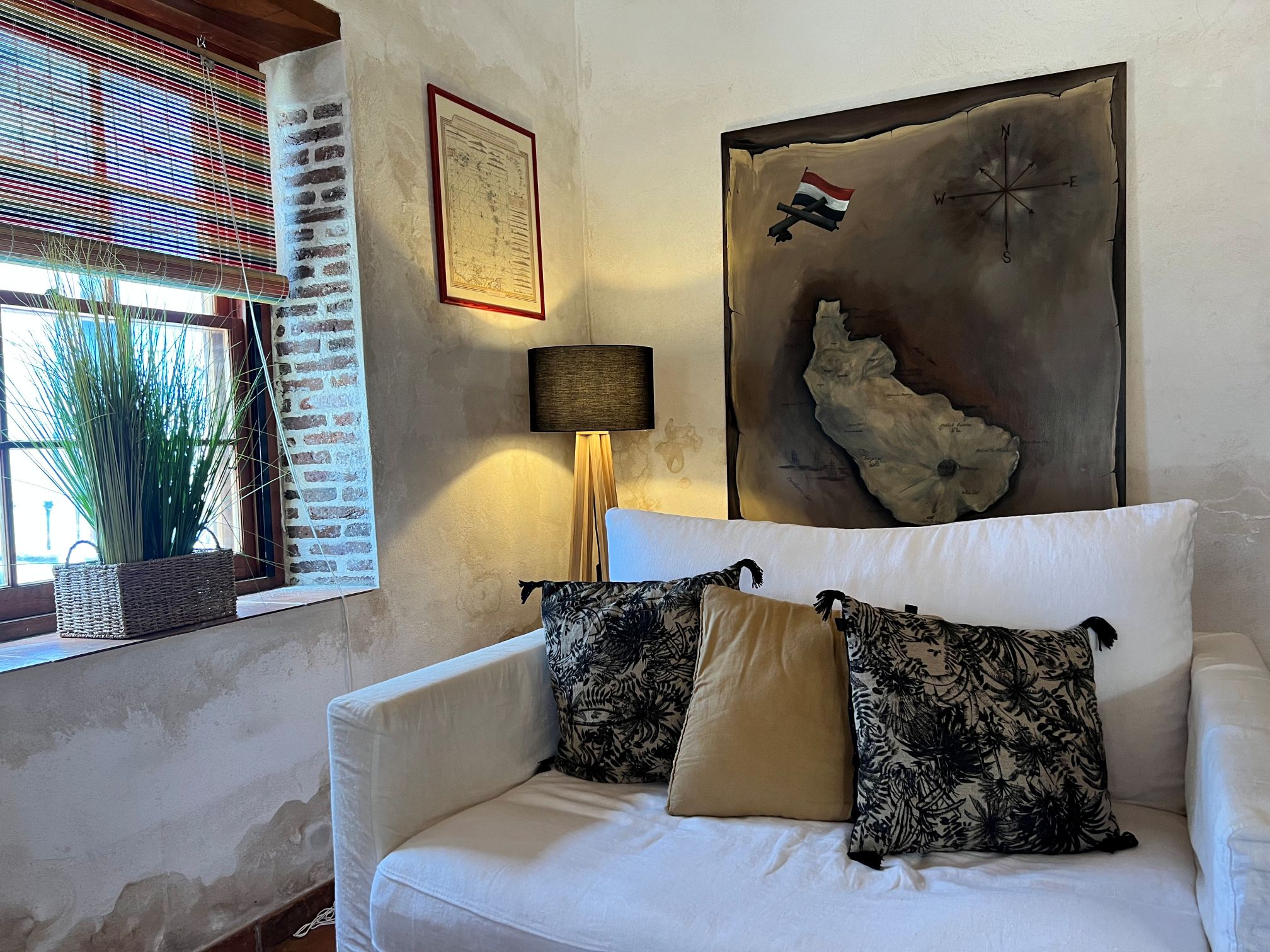 Barrelhouse St Eustatius Woonkamer Oranjestad Appartement Statia Oceanfront
